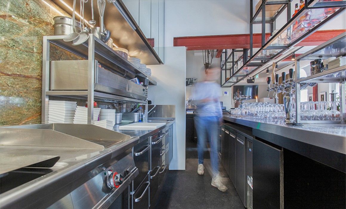 RVS professionele keuken