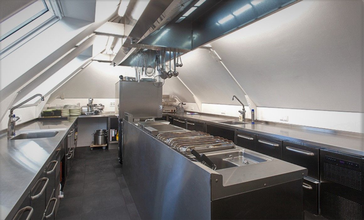 RVS spoeltafel werktafel keuken