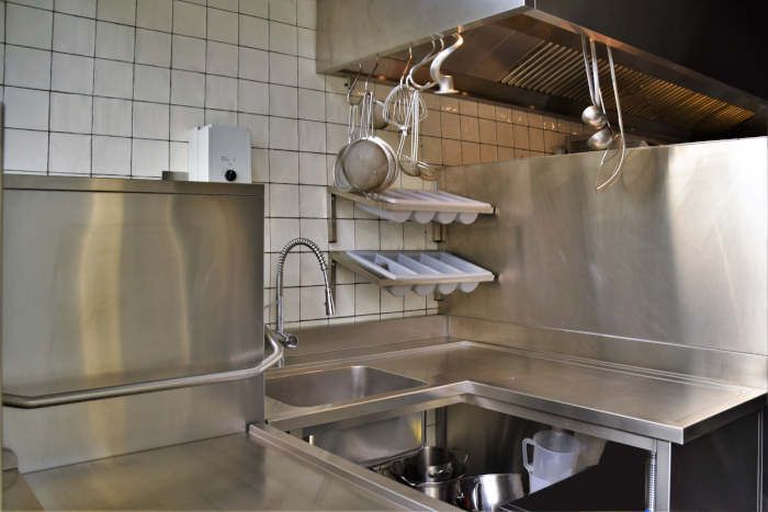 RVS spoelkeuken maatwerk